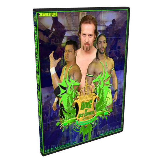 3XW DVD August 26, 2011 "King of Des Moines 2011" - Des Moines, IA