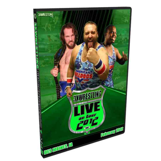 3XW DVD February 25, 2012 "Live!" - Grinnell, IA