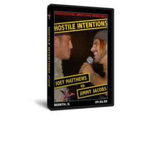 AAW DVD September 6, 2008 "Hostile Intentions '08" - Berwyn, IL