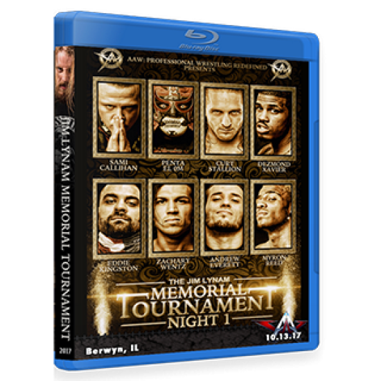 AAW Blu-ray/DVD October 13, 2017 "Jim Lynam Memorial Tournament Night 1" - Berwyn, IL 