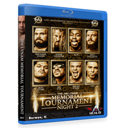 AAW Blu-ray/DVD October 14, 2017 "Jim Lynam Memorial Tournament Night 2" - Berwyn, IL  AAW Blu-ray/DVD October 14, 2017 "Jim Lynam Memorial Tournament Night 2" - Berwyn, IL
