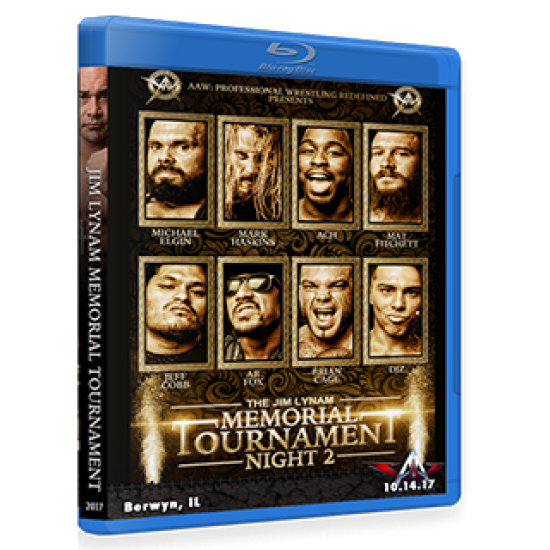AAW Blu-ray/DVD October 14, 2017 "Jim Lynam Memorial Tournament Night 2" - Berwyn, IL 