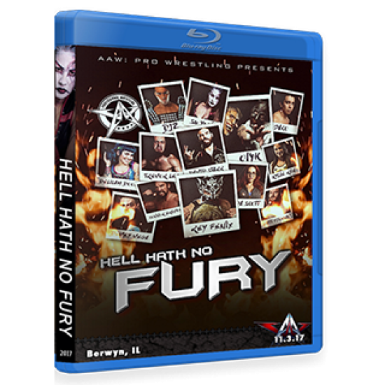 AAW Blu-ray/DVD November 3, 2017 "Hell Hath No Fury 2017" - Berwyn, IL 