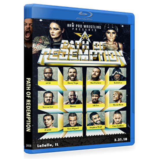 AAW Blu-ray/DVD March 31, 2018 "Path of Redemption" - LaSalle, IL 