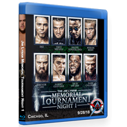 AAW Blu-ray/DVD September 28, 2018 "Jim Lynam Memorial Tournament Night 1" Chicago, IL  AAW Blu-ray/DVD September 28, 2018 "Jim Lynam Memorial Tournament Night 1" Chicago, IL