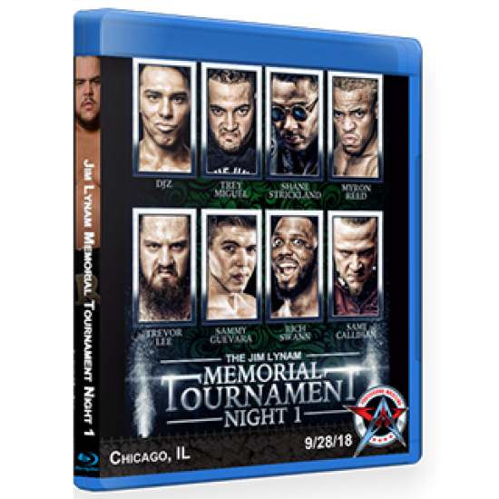 AAW Blu-ray/DVD September 28, 2018 "Jim Lynam Memorial Tournament Night 1" Chicago, IL 