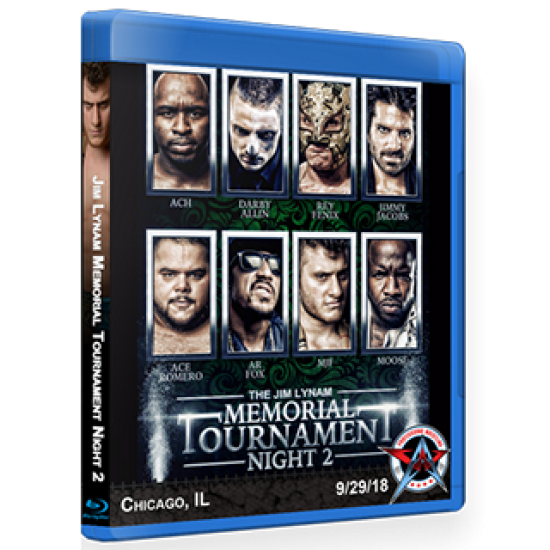 AAW Blu-ray/DVD September 29, 2018 "Jim Lynam Memorial Tournament Night 2" Chicago, IL 