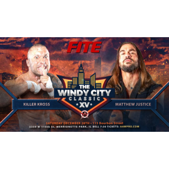 AAW December 28, 2019 "Windy City Classic XV" - Merionette Park, IL (Download)