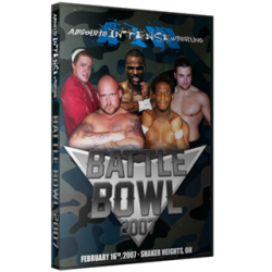 AIW DVD February 16, 2007 "Battle Bowl" - Shaker Heights, OH AIW DVD February 16, 2007 "Battle Bowl" - Shaker Heights, OH