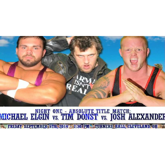 AIW September 5, 2014 "Wrestle Rager: Night 1" - Cleveland, OH (Download)