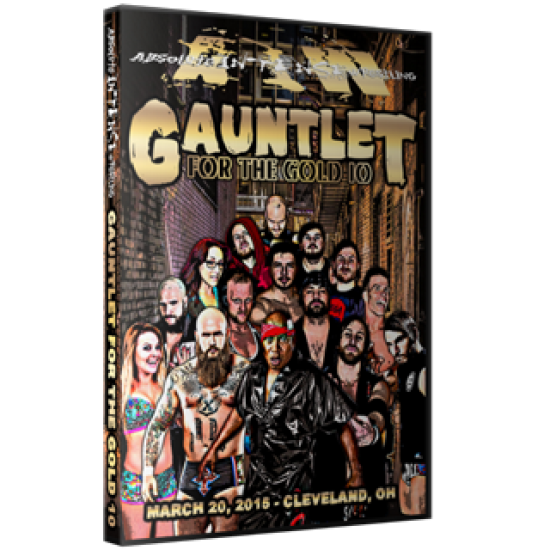 AIW DVD March 20, 2015 "Gauntlet for the Gold 10" - Cleveland, OH