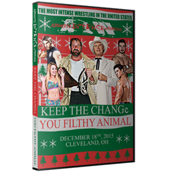 AIW DVD December 18, 2015 "Keep the Change, You Filthy Animal" - Cleveland, OH