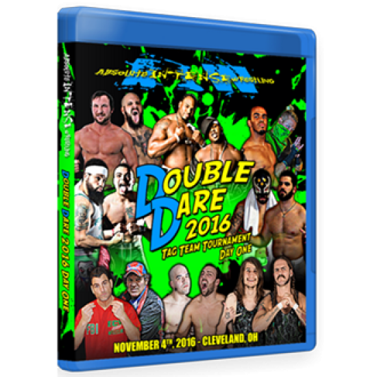 AIW Blu-ray/DVD November 4, 2016 "Double Dare Tournament 2016 - Night 1" - Cleveland, OH