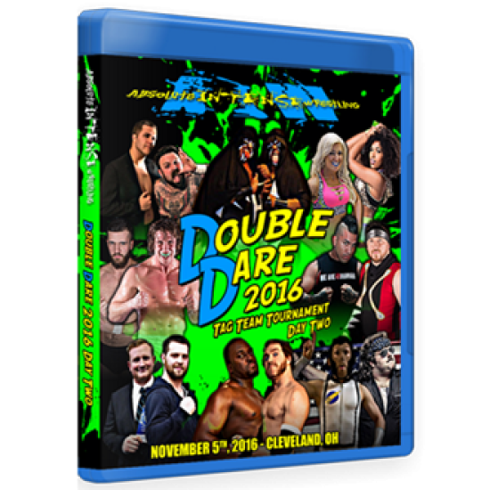 AIW Blu-ray/DVD November 5, 2016 "Double Dare Tournament 2016 - Night 2" - Cleveland, OH 