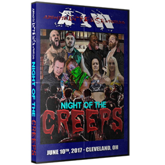 AIW June 10, 2017 DVD "Night of the Creeps" - Mentor-on-the-Lake, OH 