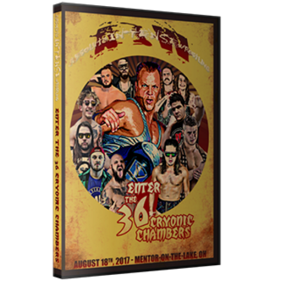 AIW DVD August 18, 2017 "Enter the 36 Cryonic Chambers" - Mentor-on-the-Lake, OH 