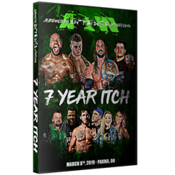 AIW DVD March 8, 2019 "7 Year Itch" - Parma, OH AIW DVD March 8, 2019 "7 Year Itch" - Parma, OH