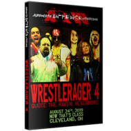 AIW DVD August 24, 2019 "WrestleRager 4" - Cleveland, OH AIW DVD August 24, 2019 "WrestleRager 4" - Cleveland, OH