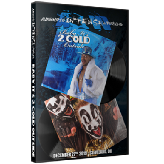 AIW DVD December 27, 2019 "Baby It's 2 Cold Outside" - Cleveland, OH