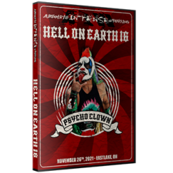 AIW DVD November 26, 2021 "Hell On Earth 16" - Eastlake, OH AIW DVD November 26, 2021 "Hell On Earth 16" - Eastlake, OH