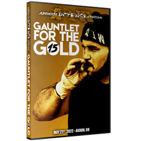 AIW DVD May 21, 2022 "Gauntlet for the Gold 15" - Akron, OH