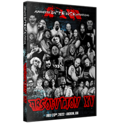 AIW DVD July 23, 2022 "Absolution XV" - Akron, OH AIW DVD July 23, 2022 "Absolution XV" - Akron, OH