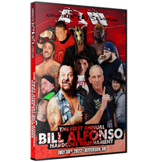 AIW DVD July 30, 2022 "First Annual Bill Alfonso Hardcore Tournament" - Jefferson, OH