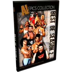Alpha-1 Wrestling DVD "Best Of Season 2"  Alpha-1 Wrestling DVD "Best Of Season 2"