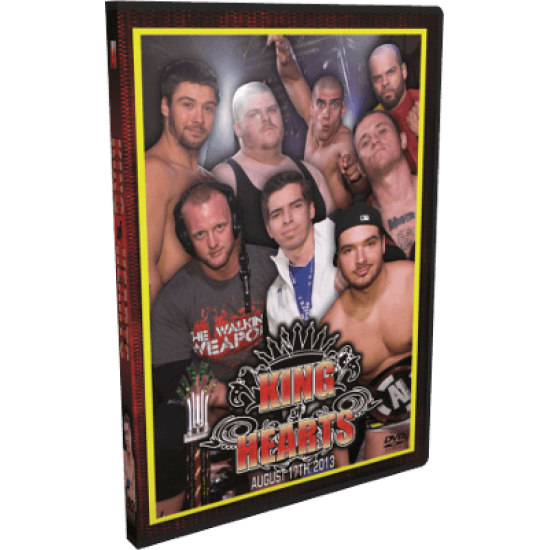 Alpha-1 Wrestling DVD August 17, 2013 "King Of Hearts" Hamilton, ON