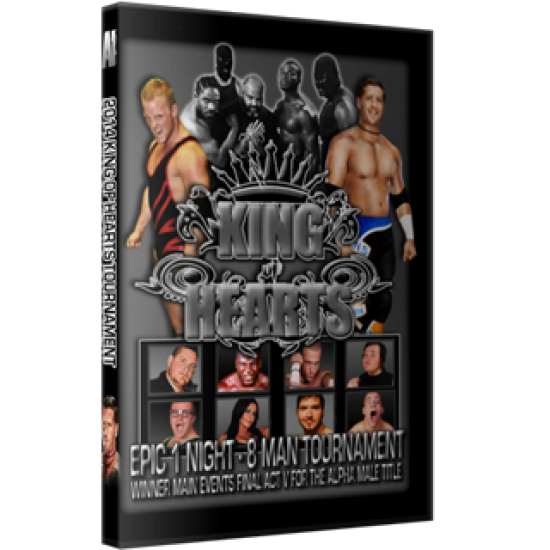 Alpha-1 Wrestling DVD September 21, 2014 "King of Hearts" - Hamilton, ON 