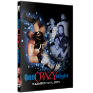 Alpha-1 Wrestling DVD December 13, 2015 "One Crazy Night" - Hamilton, ON Alpha-1 Wrestling DVD December 13, 2015 "One Crazy Night" - Hamilton, ON