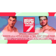 Alpha-1 Wrestling February 21, 2016 "Big Year 7" - Hamilton, ON (Download) Alpha-1 Wrestling February 21, 2016 "Big Year 7" - Hamilton, ON (Download)