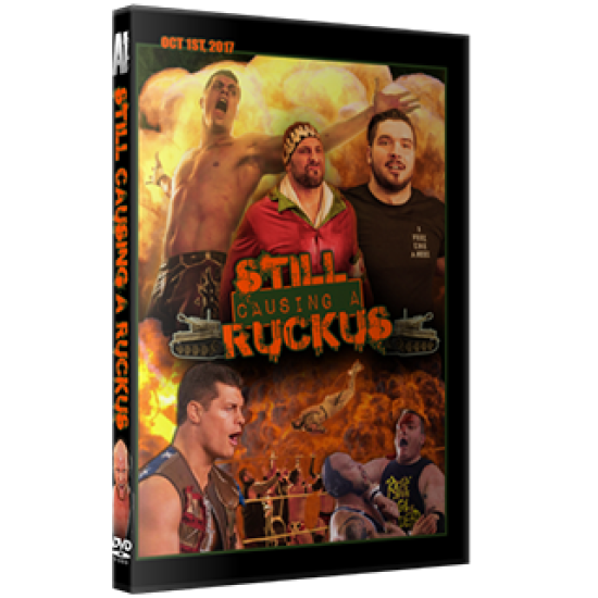 Alpha-1 Wrestling DVD October 1, 2017 "Still Causing a Ruckus" - Oshawa, ON 