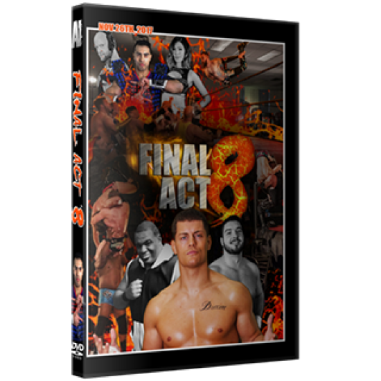 Alpha-1 Wrestling DVD November 26, 2017 "Final Act 8" - Hamilton, ON 