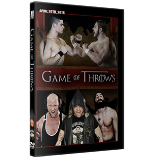 Alpha-1 Wrestling DVD April 29, 2018 "Game Of Throws" - Oshawa, ON