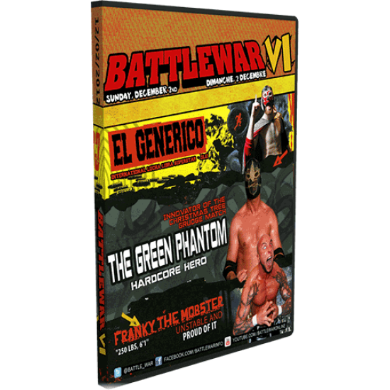 BattleWar DVD December 2, 2012 "6" - Montreal, QC