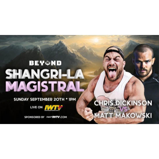 Beyond Wrestling August 23 & September 20, 2020 "Wear Sunscreen & Shangri-La Magistral" - Atlantic City, NJ (Download)