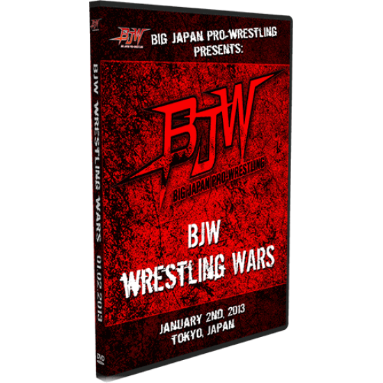 BJW DVD January 2 & 4, 2013 "BJW Wrestling Wars" - Tokyo, Japan