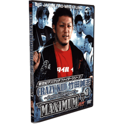 BJW DVD "Best of Masashi Takeda - Crazy Kid Maximum Vol. 1" BJW DVD "Best of Masashi Takeda - Crazy Kid Maximum Vol. 1"