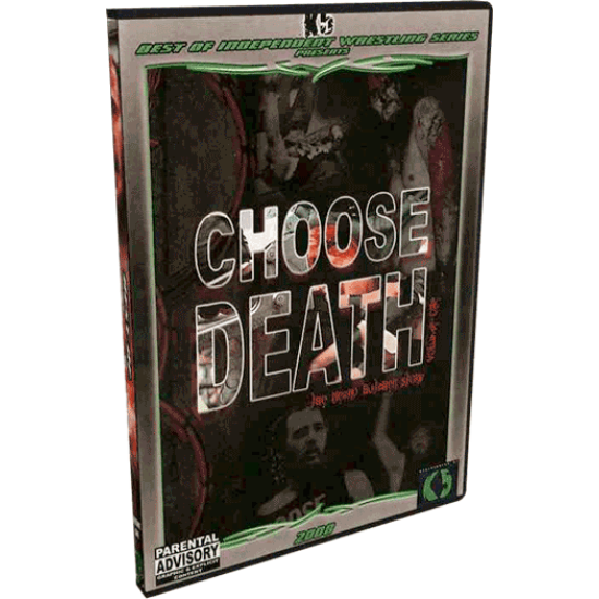Necro Butcher DVD "Choose Death: The Necro Butcher Story Volume 1"