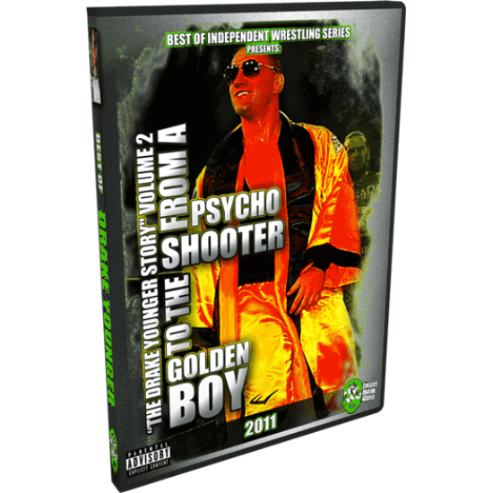 Drake Younger DVD "From a Psycho Shooter to The Golden Boy: The Drake Younger Story" Volume 2