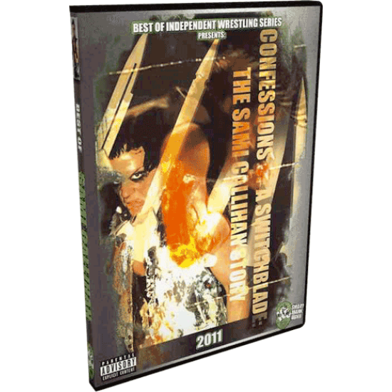 Sami Callihan DVD "Confessions of a Switchblade: The Sami Callihan Story"