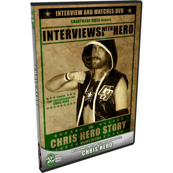 Chris Hero DVD "Interviews With A Hero: The Chris Hero Story" Deluxe Edition