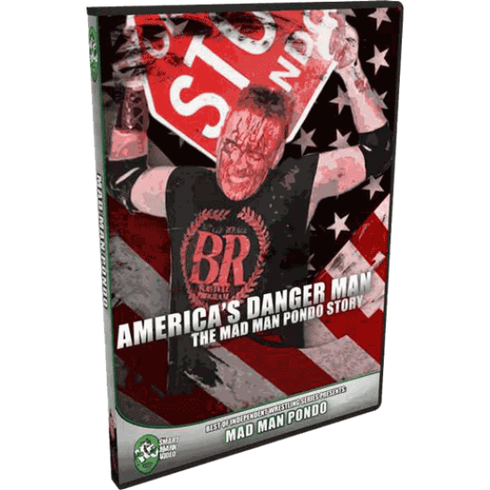 Mad Man Pondo DVD "America's Danger Man: The Mad Man Pondo Story"