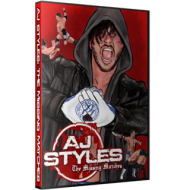AJ Styles DVD "AJ Styles: The Missing Matches" AJ Styles DVD "AJ Styles: The Missing Matches"