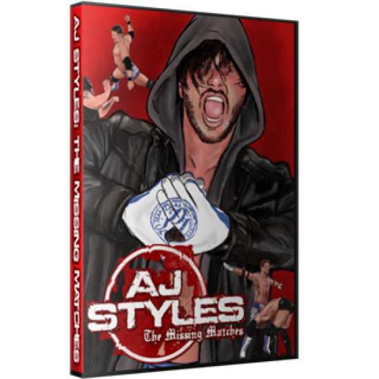 AJ Styles DVD "AJ Styles: The Missing Matches"