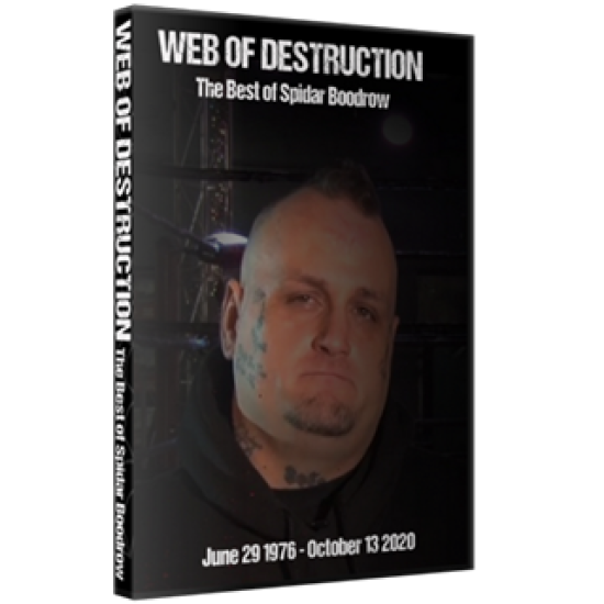 Best Of DVD Spidar Boodrow "Web Of Destruction"