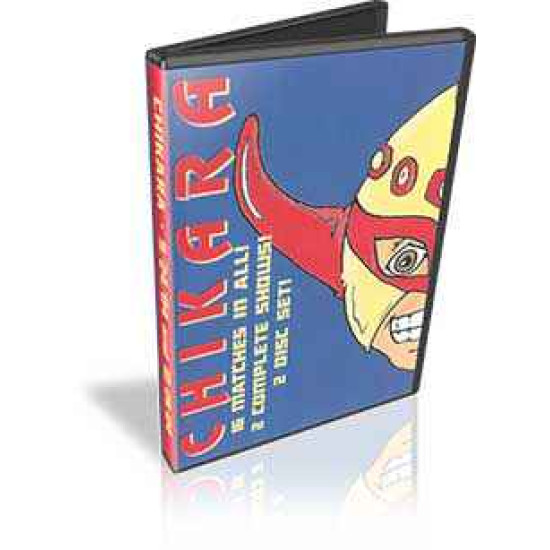 Chikara DVD September 24, 2004 "77" & October 29, 2004 "More Songs About Buildings and Food" - Reading, PA