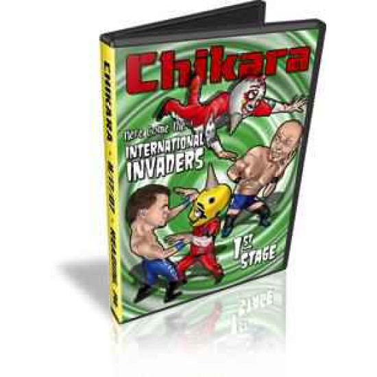 Chikara DVD August 17, 2007 "International Invaders Weekend- Night 1" - Reading, PA