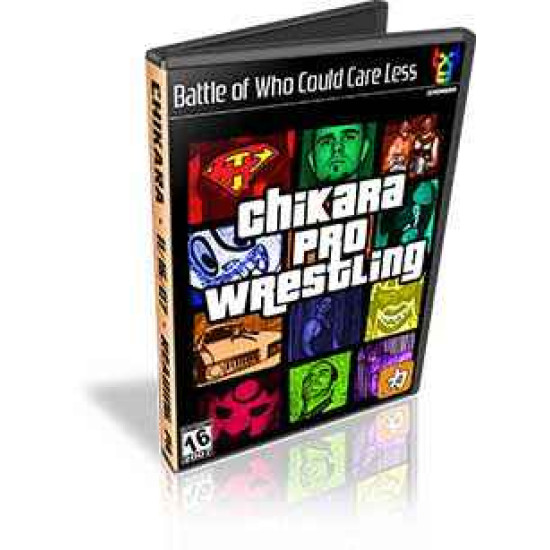 Chikara DVD November 16, 2007 "The Battle of Who Could Care Less" - Reading, PA